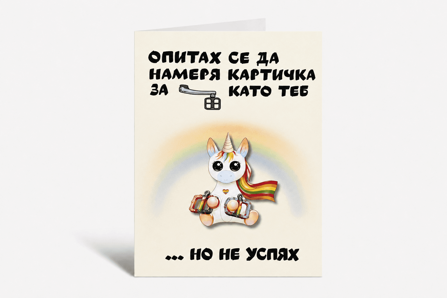 Картичка „Педал като теб”